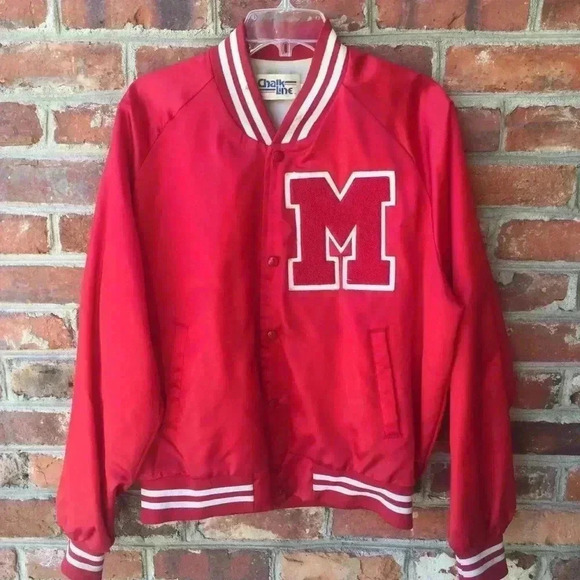 Chalk Line vintage Maryland M Jacket letterman varsity - Picture 1 of 6